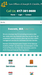 Mobile Screenshot of cataldolaw.com